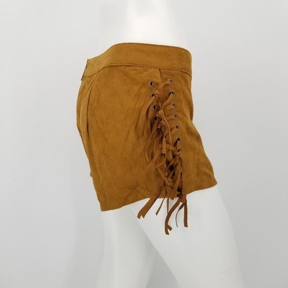 NWT Boom Boom Jean Faux Suede Shorts Size 9 - Picture 5 of 8